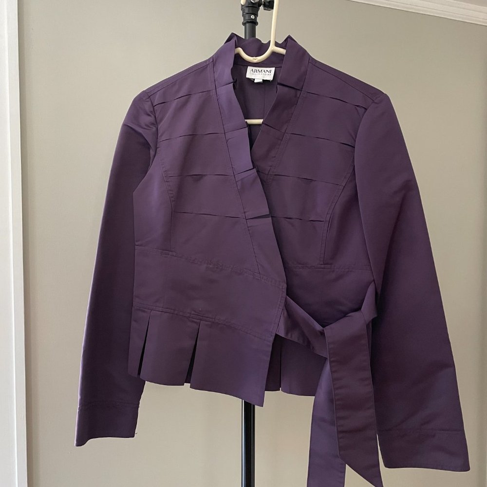 Armani Collezioni Elegant Blouse Size 8